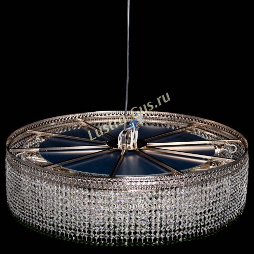 Люстра Венеция Капель №10 оптикон зеленая в Симферополе Гусь Хрустальный