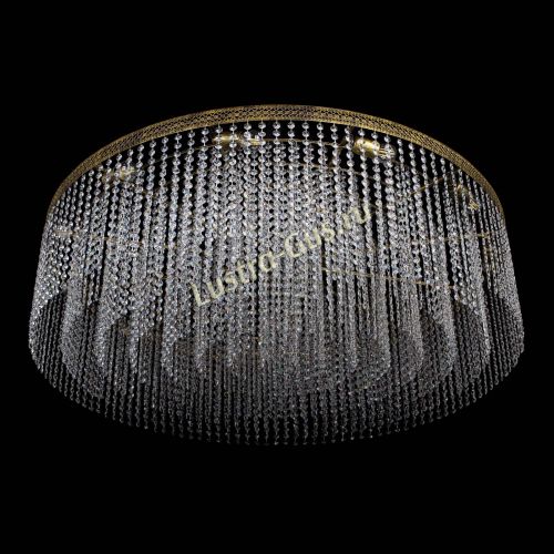 Люстра Венеция капель №12 под бронзу в Симферополе Гусь Хрустальный