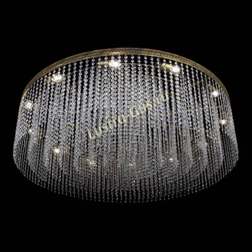 Люстра Венеция капель №12 под бронзу в Симферополе Гусь Хрустальный