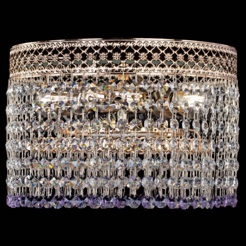 Люстра Венеция Капель №2 фиолетовая в Симферополе Гусь Хрустальный