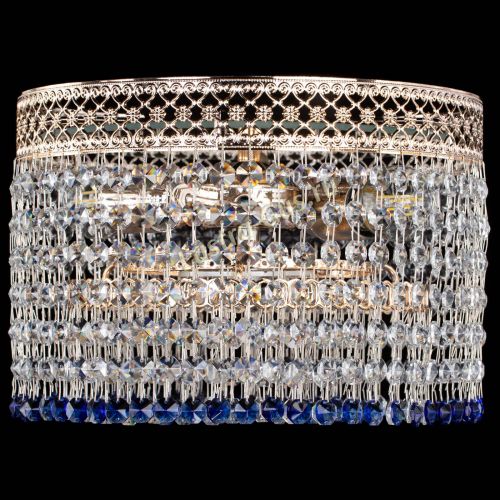 Люстра Венеция Капель №2 синяя в Симферополе Гусь Хрустальный