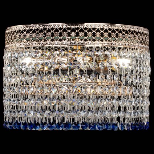 Люстра Венеция Капель №2 синяя в Симферополе Гусь Хрустальный