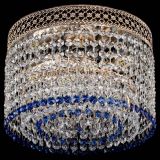 Люстра Венеция Капель №2 синяя в Симферополе