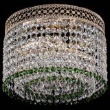 Люстра Венеция Капель №2 зеленая в Симферополе