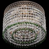 Люстра Венеция Капель №2 зеленая в Симферополе