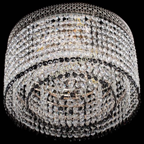 Люстра Венеция Капель №3 черная в Симферополе Гусь Хрустальный