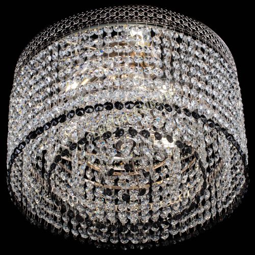 Люстра Венеция Капель №3 черная в Симферополе Гусь Хрустальный