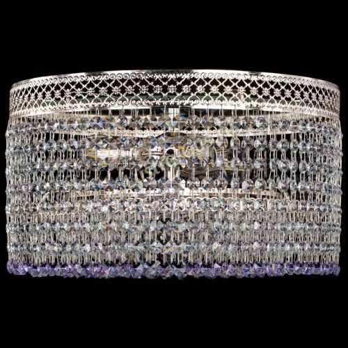 Люстра Венеция Капель №3 фиолетовая в Симферополе Гусь Хрустальный