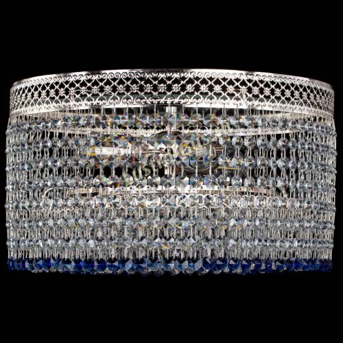 Люстра Венеция Капель №3 синяя в Симферополе Гусь Хрустальный