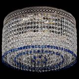 Люстра Венеция Капель №3 синяя в Симферополе