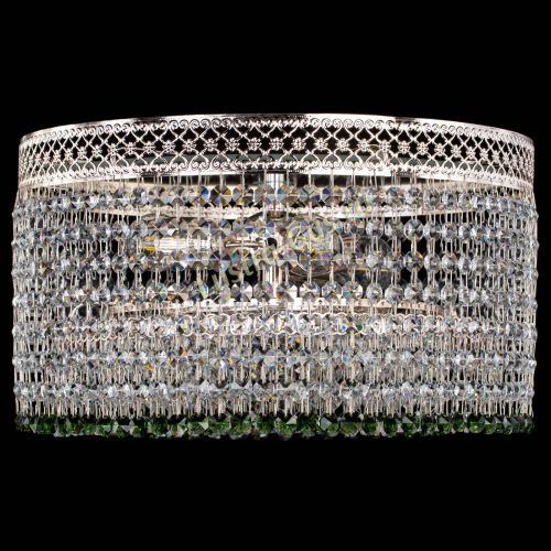 Люстра Венеция Капель №3 зеленая в Симферополе Гусь Хрустальный