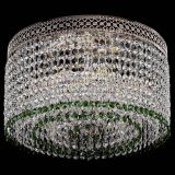 Люстра Венеция Капель №3 зеленая в Симферополе