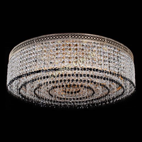 Люстра Венеция Капель №8 оптикон черная в Симферополе Гусь Хрустальный