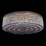 Люстра Венеция Капель №8 оптикон синяя в Симферополе