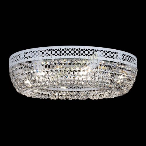 Люстра Венеция Кольцо №6 белая в Симферополе Гусь Хрустальный