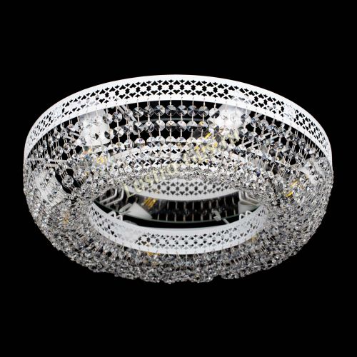 Люстра Венеция Кольцо №6 белая в Симферополе Гусь Хрустальный