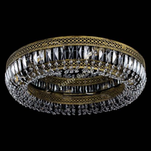 Люстра Венеция Кольцо №6 пластинка под бронзу в Симферополе Гусь Хрустальный