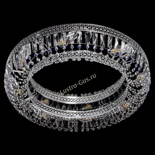 Люстра Венеция Кольцо №8 пластинка фиолетовая в Симферополе Гусь Хрустальный