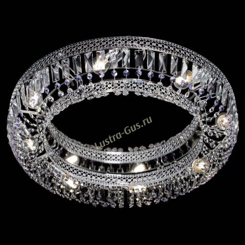 Люстра Венеция Кольцо №8 пластинка фиолетовая в Симферополе Гусь Хрустальный