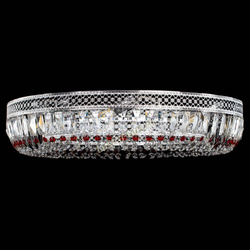 Люстра Венеция Кольцо №8 пластинка красная в Симферополе Гусь Хрустальный