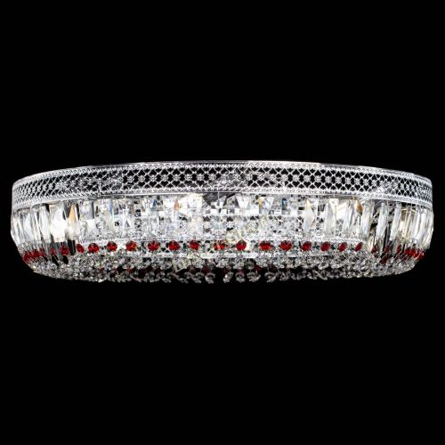 Люстра Венеция Кольцо №8 пластинка красная в Симферополе Гусь Хрустальный