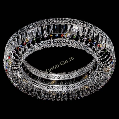 Люстра Венеция Кольцо №8 пластинка разноцветная в Симферополе Гусь Хрустальный