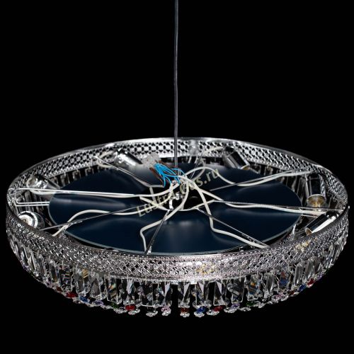 Люстра Венеция Кольцо №8 пластинка разноцветная в Симферополе Гусь Хрустальный