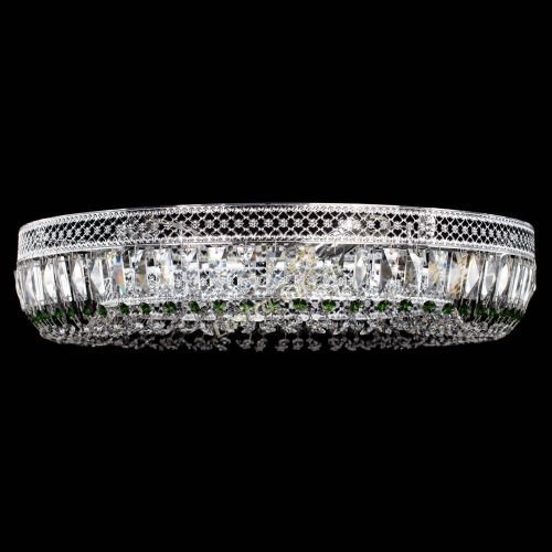 Люстра Венеция Кольцо №8 пластинка зеленая в Симферополе Гусь Хрустальный