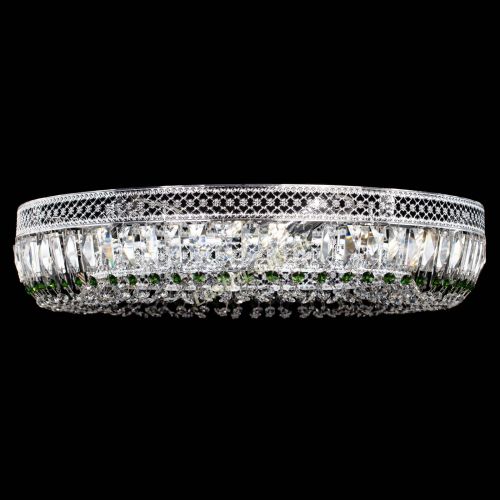 Люстра Венеция Кольцо №8 пластинка зеленая в Симферополе Гусь Хрустальный