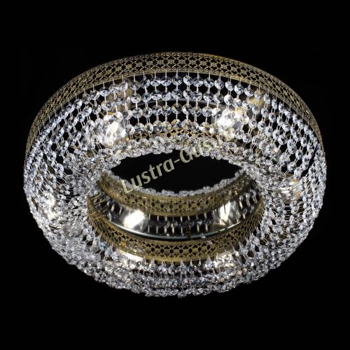 Люстра Венеция Кольцо №6 под бронзу в Симферополе Гусь Хрустальный