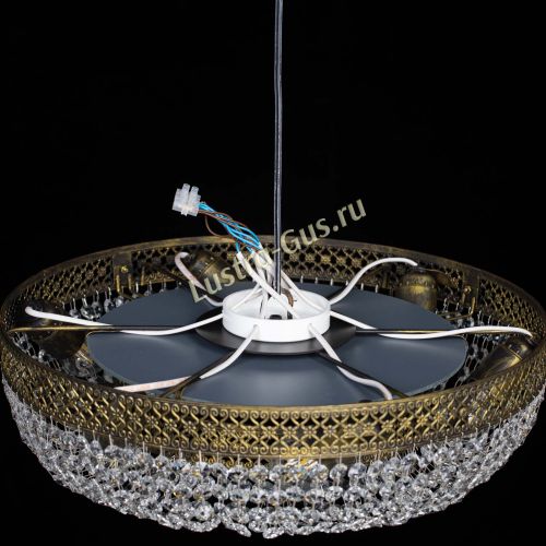 Люстра Венеция Кольцо №6 под бронзу в Симферополе Гусь Хрустальный