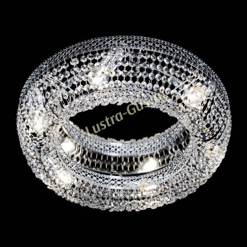 Люстра Венеция Кольцо 500 мм в Симферополе Гусь Хрустальный