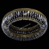 Люстра Венеция Кольцо №8 пластинка под бронзу Фиолетовая в Симферополе