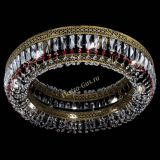 Люстра Венеция Кольцо №8 пластинка под бронзу Красная в Симферополе