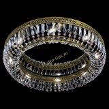 Люстра Венеция Кольцо №8 пластинка под бронзу Розовая в Симферополе