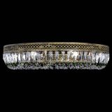 Люстра Венеция Кольцо №8 пластинка под бронзу Зеленая в Симферополе