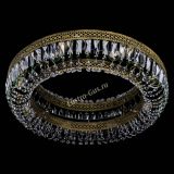 Люстра Венеция Кольцо №8 пластинка под бронзу Зеленая в Симферополе