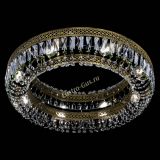 Люстра Венеция Кольцо №8 пластинка под бронзу Зеленая в Симферополе