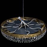 Люстра Венеция Кольцо №8 пластинка под бронзу Зеленая в Симферополе