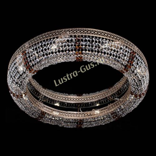 Люстра Венеция Кольцо №8 чайная в Симферополе Гусь Хрустальный