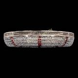 Люстра Венеция Кольцо №8 красное в Симферополе