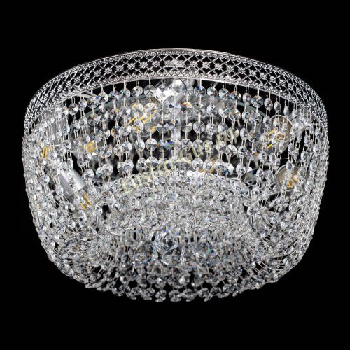 Люстра Венеция Кольцо конус 400 мм в Симферополе Гусь Хрустальный