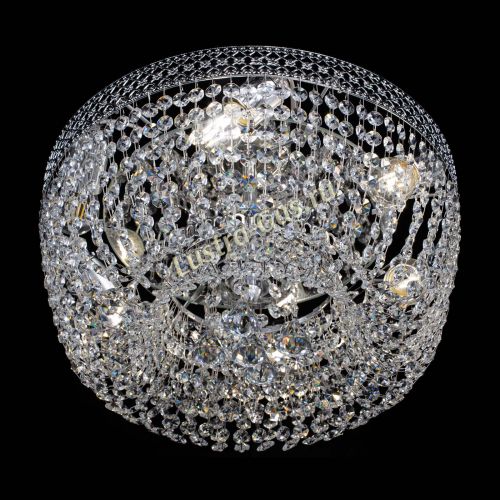 Люстра Венеция Кольцо конус 400 мм в Симферополе Гусь Хрустальный