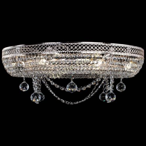 Люстра Венеция Кольцо шар в Симферополе Гусь Хрустальный