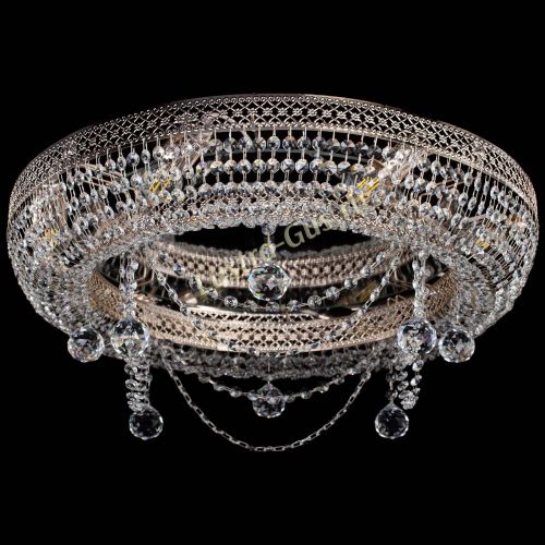 Люстра Венеция Кольцо шар в Симферополе Гусь Хрустальный