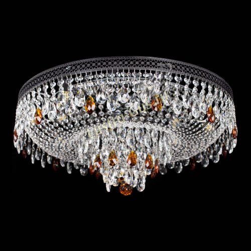 Люстра Венеция Кольцо Черная №8 чайная в Симферополе Гусь Хрустальный