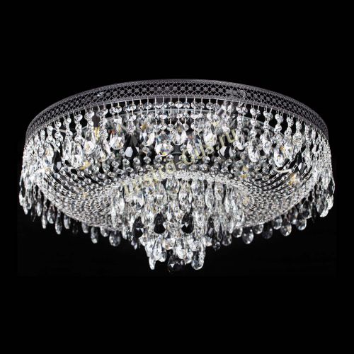 Люстра Венеция Кольцо Черная №8 черная в Симферополе Гусь Хрустальный