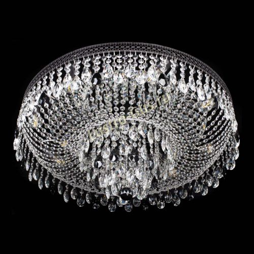 Люстра Венеция Кольцо Черная №8 черная в Симферополе Гусь Хрустальный