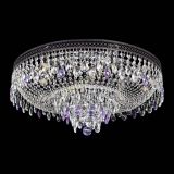 Люстра Венеция Кольцо Черная №8 фиолетовая в Симферополе