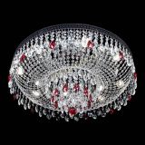 Люстра Венеция Кольцо Черная №8 красная в Симферополе